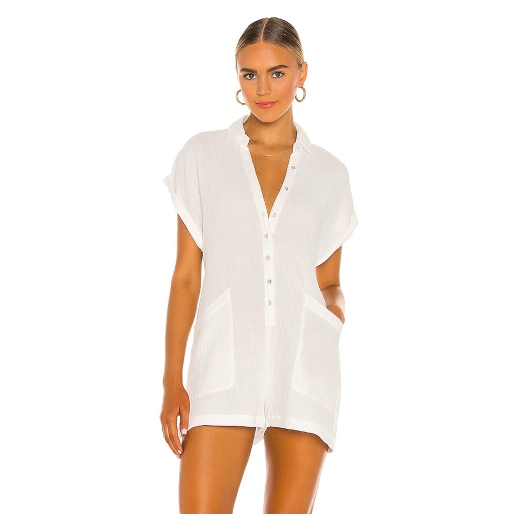 LSpace Mika Romper BNWT white size L